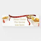 Im Freien Weihnachtsbanner - König der Könige Banner (Horizontal)