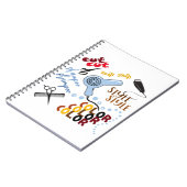 Im Friseursalon Notizblock (Linke Seite)