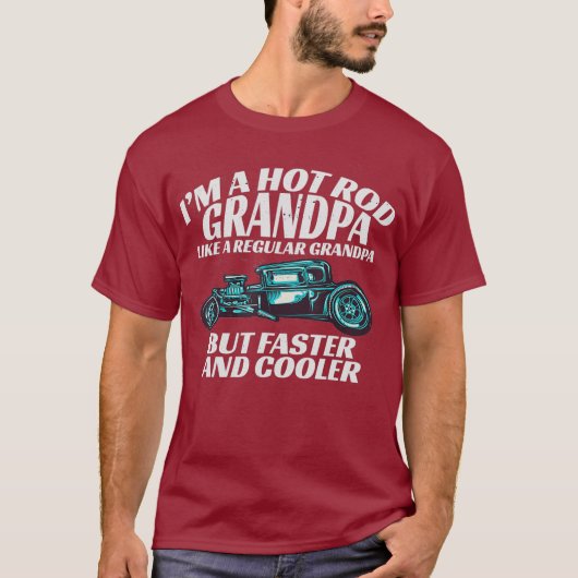 Im Frisierte Auto Grandpa-Geschenk für Coole Gpas  T-Shirt (Vorderseite)