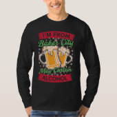 Im From Baker City May Contain Alcohol Beer OR T-Shirt (Vorderseite)