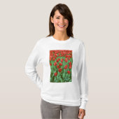 Im Frühling blüht das Tulip-Feld. T-Shirt (Vorne ganz)