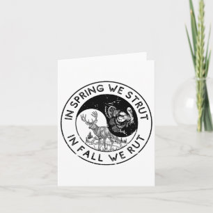 Im Frühling haben wir im Herbst angefangen, saison Karte