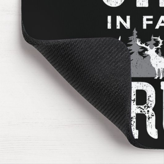 Im Frühling kämpfen wir im Herbst um die Türkei un Mousepad (Ecke)