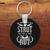 Im Frühling kämpfen wir im Herbst um die Türkei un Schlüsselanhänger (Vorderseite)