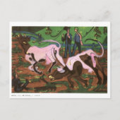 Im Frühling von Ernst Ludwig Kirchner Postkarte (Vorderseite)