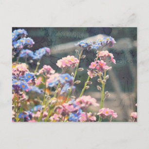 Im Früjahr Garten Postkarte