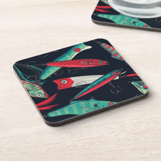 Im Fun Untersetzer Set abrollen | Trout Lures Unte (Linke Seite)