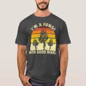 Im Fungi Funny Mushroom Foraging Retro T-Shirt (Vorderseite)