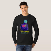 Im Furry Deal mit Fursona Anthropomorphic Ca T-Shirt (Vorne ganz)