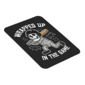 Im Game-BaseballHalloween Magnet (Rechte Seite)
