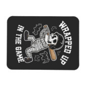 Im Game-BaseballHalloween Magnet (Horizontal)