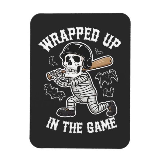 Im Game-BaseballHalloween Magnet (Vertikal)