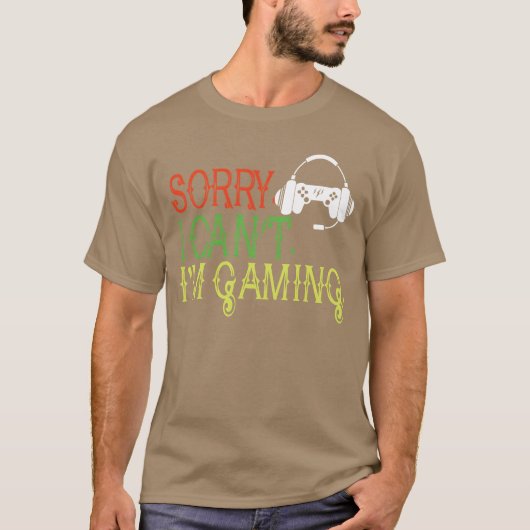 Im Gaming Video Games Funny Gamer for Boyseen M gi T-Shirt (Vorderseite)