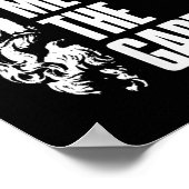 Im Garden Epicurus Zitat Shirt - Philosoph G Poster (Ecke)