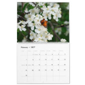 Im Garten 15 Monate Blume Kalender (Feb 2027)