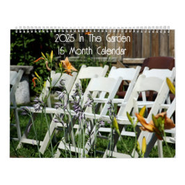 Im Garten 15 Monate Blume Kalender