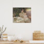 Im Garten, 1904 Poster (Küche)