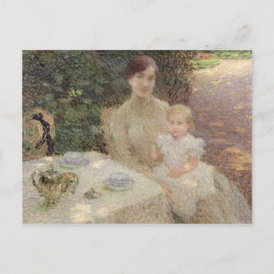 Im Garten, 1904 Postkarte