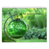 im Garten 2010 meiner Schwester Kalender (Titelbild)