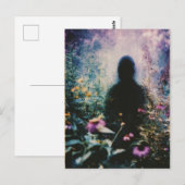 Im Garten Abstract Postkarte (Vorne/Hinten)