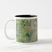 Im Garten an der Roche-Platte, 1894 Zweifarbige Tasse (Links)