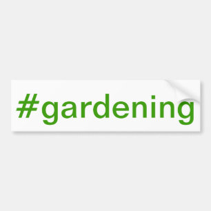 Im Garten arbeitenAutoaufkleber Autoaufkleber
