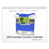 Im Garten arbeitenCartoonkalender Kalender (Titelbild)