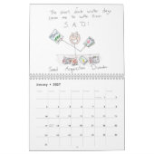 Im Garten arbeitenCartoonkalender Kalender (Jan 2027)