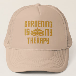 Im Garten arbeitenfernlastfahrerhüte Truckerkappe