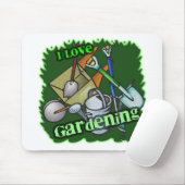 Im Garten arbeiteniGuide Gartenarbeit-Werkzeuge Mousepad (Mit Mouse)