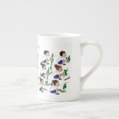 Im Garten arbeitenklasse Porzellantasse (Rechts)