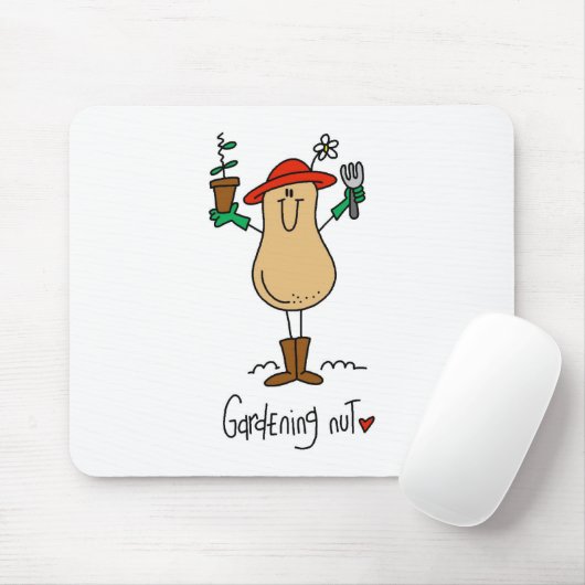 Im Garten arbeitennuss-T - Shirts und Geschenke Mousepad (Mit Mouse)