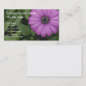 Im Garten arbeitenVisitenkarten Visitenkarte (Vorne/Hinten)