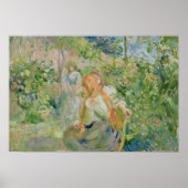 Im Garten bei Roche-Plate, 1894 Poster (Vorne)