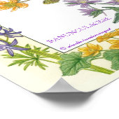 Im Garten ~ Buttercup Familienposter Poster (Ecke)