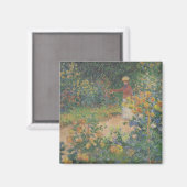 Im Garten - Claude Monet - c1895 Magnet (Vorderseite/Rückseite)