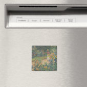 Im Garten - Claude Monet - c1895 Magnet (In Situ (Geschirrspüler))