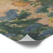 Im Garten - Claude Monet - c1895 Poster (Ecke)