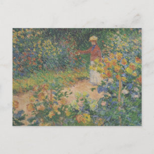 Im Garten - Claude Monet - c1895 Postkarte