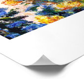 Im Garten Claude Monet Malerin Poster (Ecke)