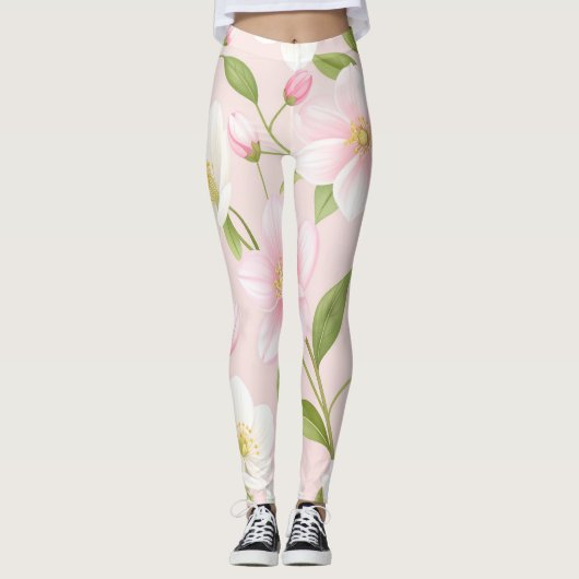 Im Garten der Morgendämmerung Leggings (Vorderseite)