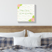Im Garten der Mutter Leinwanddruck (Insitu (Schlafzimmer))