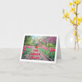 IM GARTEN DES LEBENS - SIE SIND DIE BESTE BLUME KARTE (Gelbe Blume)