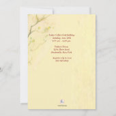 Im Garten Einladung (Rückseite)