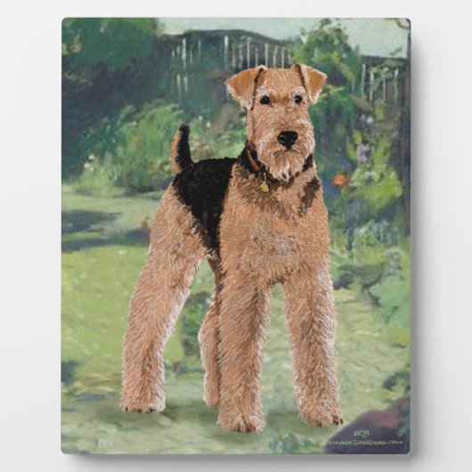 Im Garten Fotoplatte (Vorderseite)