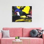 Im Garten Gebete Jesus Canvas Print Leinwanddruck (Insitu (Wohnzimmer))