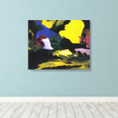 Im Garten Gebete Jesus Canvas Print Leinwanddruck (Insitu (Holzboden))