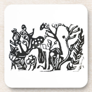 Im Garten Getränkeuntersetzer