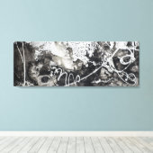 im Garten gewickelte Leinwand (Insitu (Holzboden))