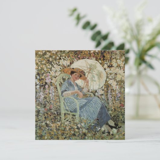 Im Garten, Giverny von Frederick Frieseke (Stehend Vorderseite)